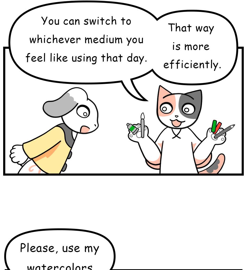 Mikesaka Art Class (◆Episodes are about art methods.) - Episode 154, Page 6: 121. ◆How to Enjoy Drawing