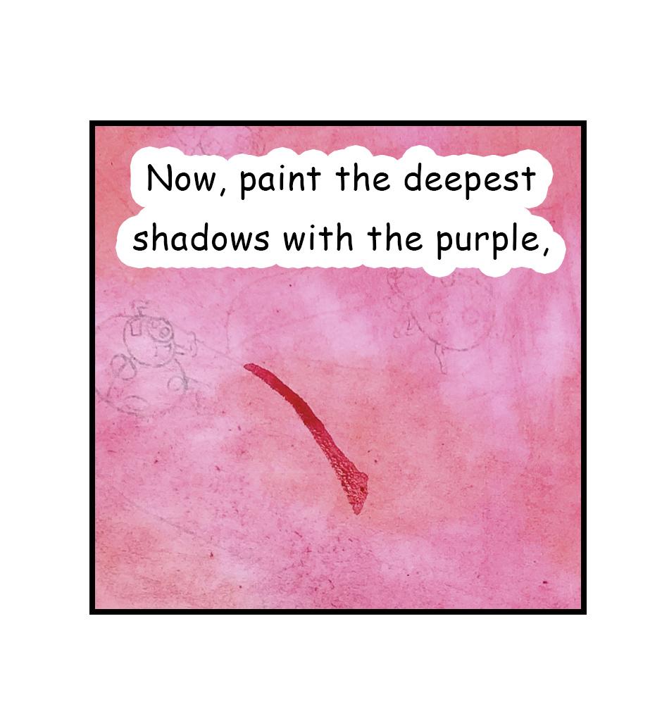 Mikesaka Art Class (◆Episodes are about art methods.) - Episode 155, Page 8: 122. ◆Painting Roses in Watercolor