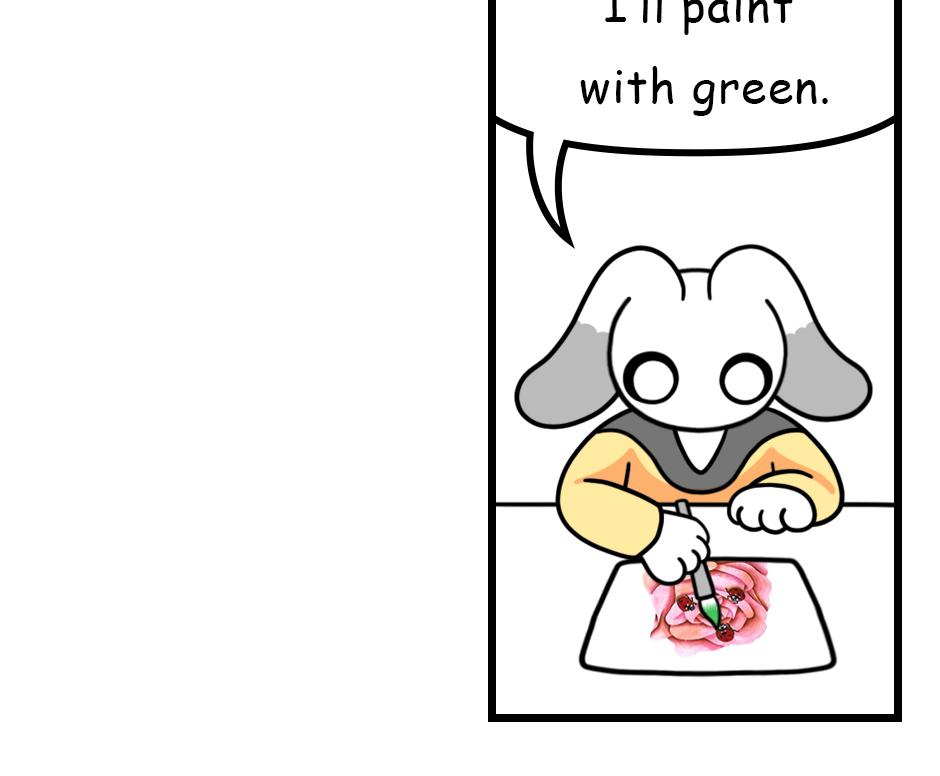 Mikesaka Art Class (◆Episodes are about art methods.) - Episode 156, Page 7: 123. ◆Make the Ladybug Pop