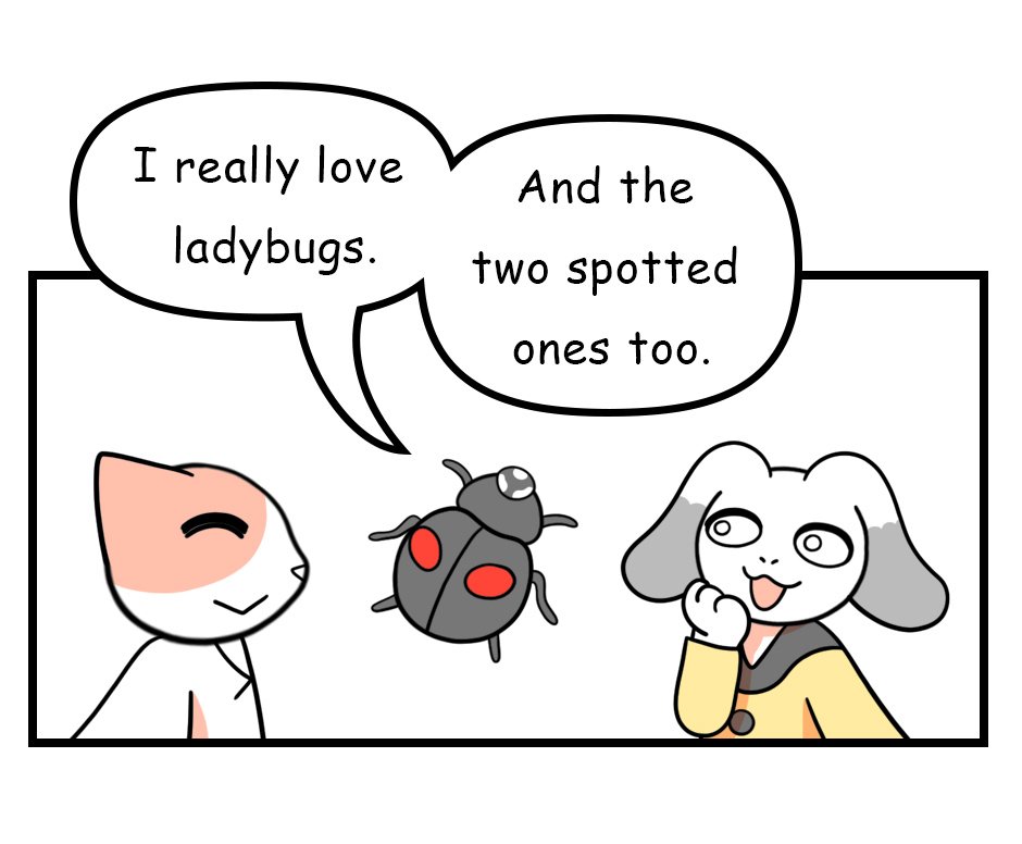 Mikesaka Art Class (◆Episodes are about art methods.) - Episode 156, Page 8: 123. ◆Make the Ladybug Pop