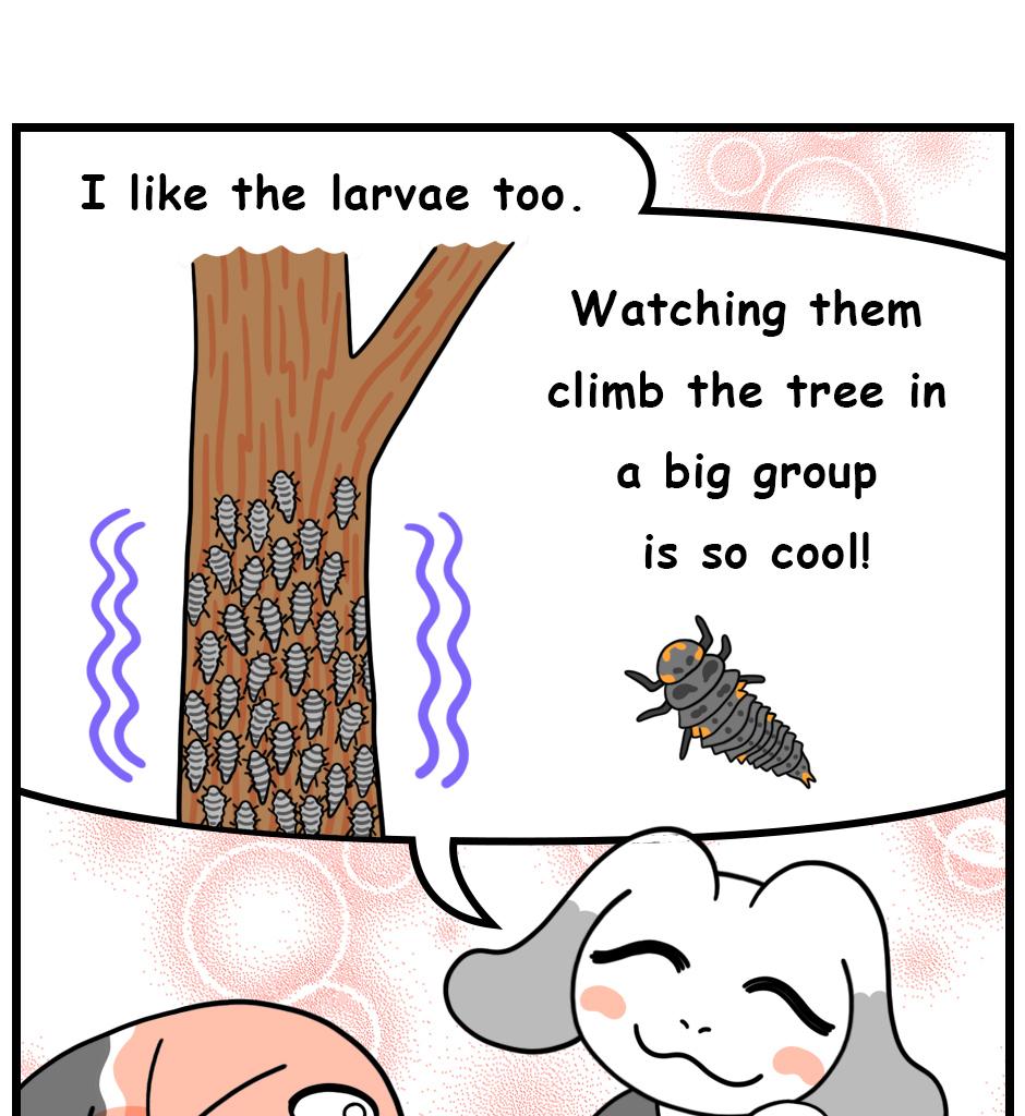 Mikesaka Art Class (◆Episodes are about art methods.) - Episode 156, Page 9: 123. ◆Make the Ladybug Pop