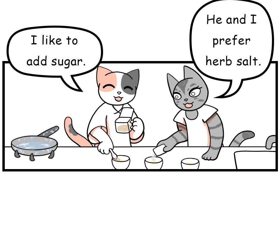 Mikesaka Art Class (◆Episodes are about art methods.) - Episode 157, Page 8: 124. The Omurice Recipe