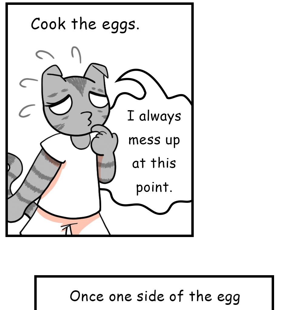 Mikesaka Art Class (◆Episodes are about art methods.) - Episode 157, Page 9: 124. The Omurice Recipe