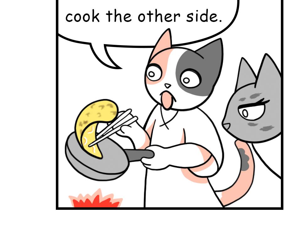 Mikesaka Art Class (◆Episodes are about art methods.) - Episode 157, Page 10: 124. The Omurice Recipe