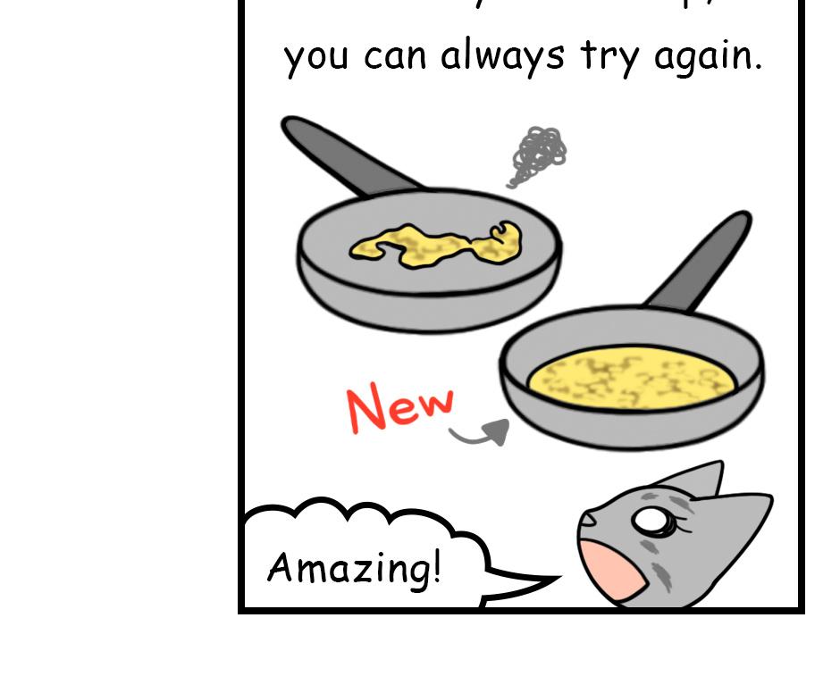 Mikesaka Art Class (◆Episodes are about art methods.) - Episode 157, Page 11: 124. The Omurice Recipe