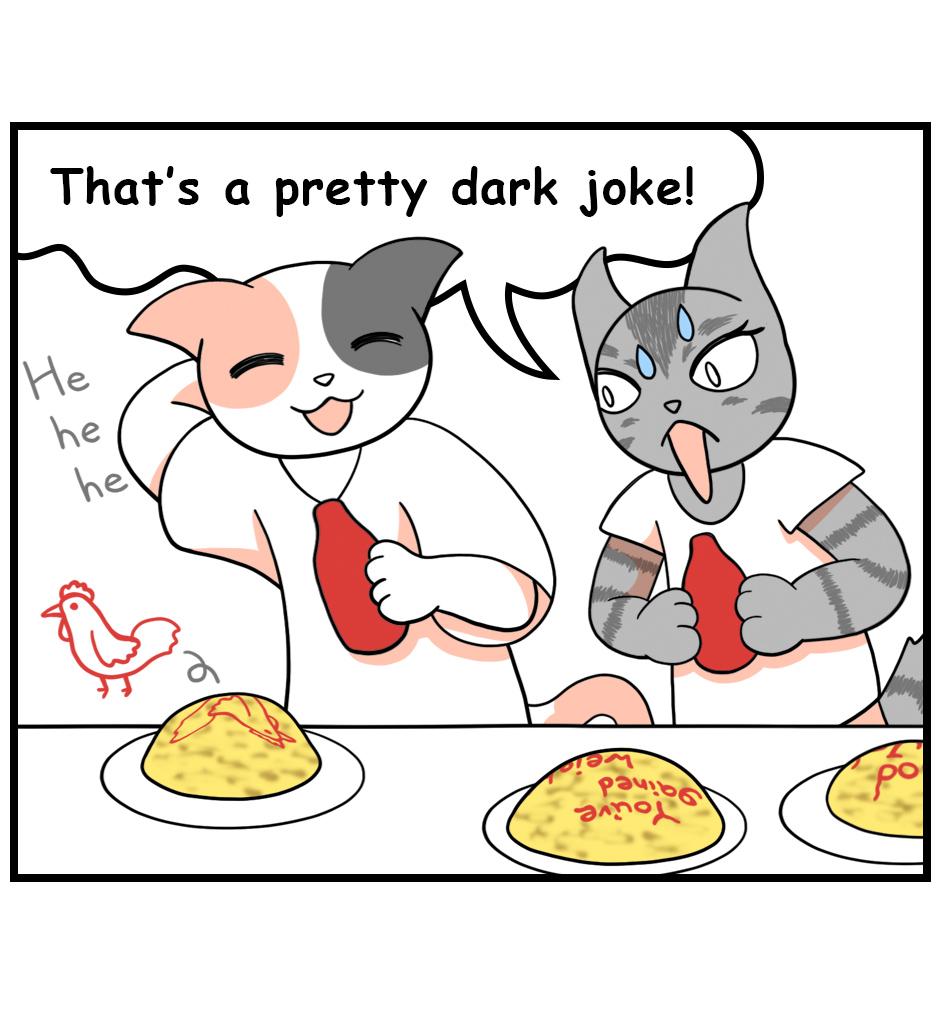 Mikesaka Art Class (◆Episodes are about art methods.) - Episode 157, Page 13: 124. The Omurice Recipe