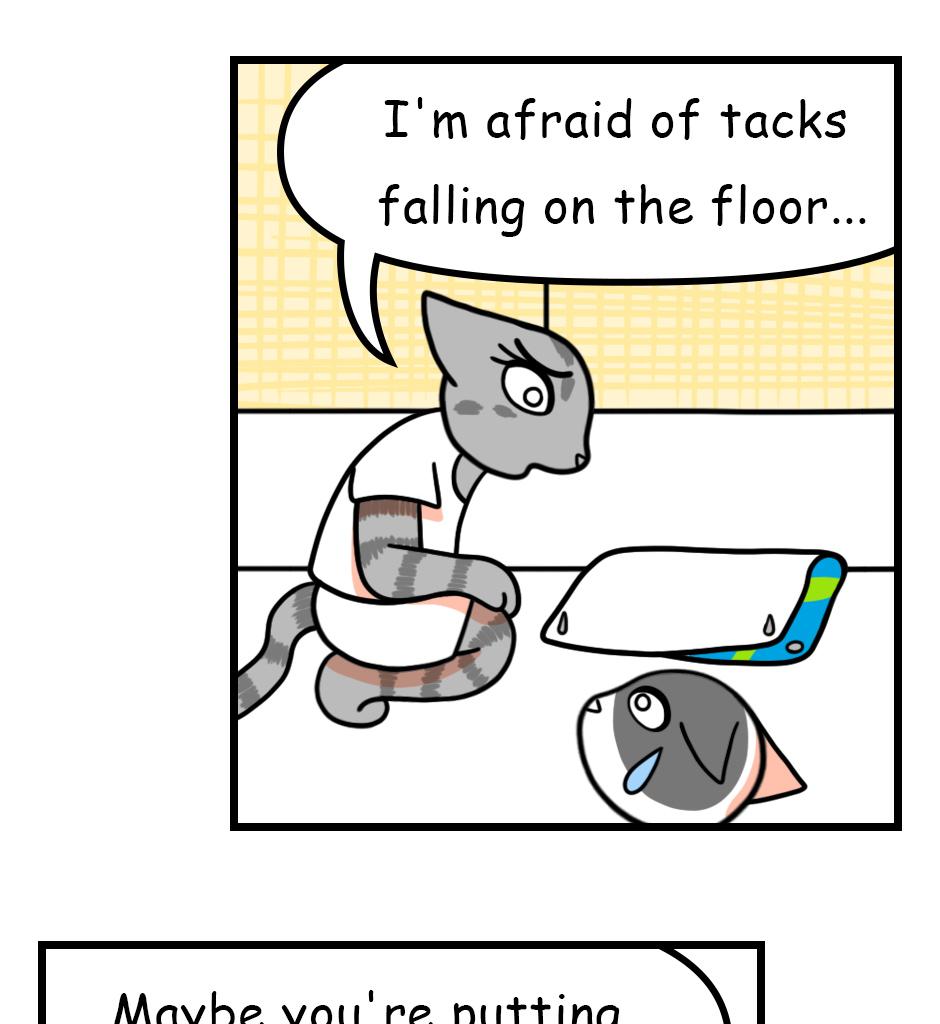 Mikesaka Art Class (◆Episodes are about art methods.) - Episode 158, Page 4: 125. Pushpin Problems