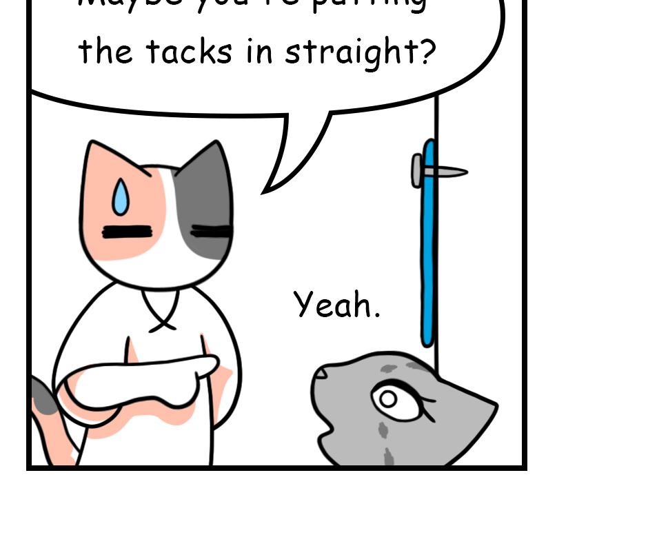 Mikesaka Art Class (◆Episodes are about art methods.) - Episode 158, Page 4: 125. Pushpin Problems