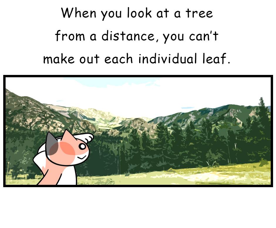 Mikesaka Art Class (◆Episodes are about art methods.) - Episode 163, Page 2: 130. ◆Forest Drawing Tips