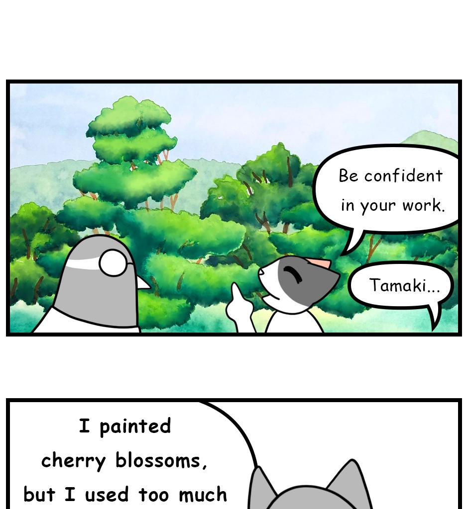 Mikesaka Art Class (◆Episodes are about art methods.) - Episode 163, Page 4: 130. ◆Forest Drawing Tips