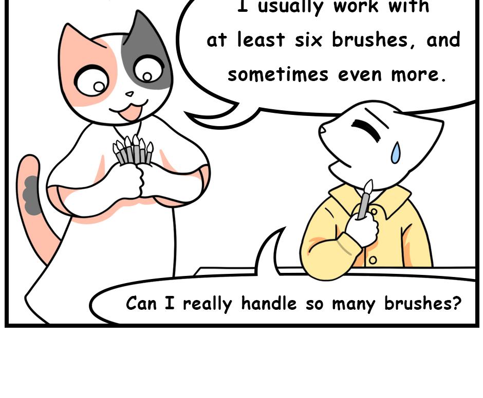 Mikesaka Art Class (◆Episodes are about art methods.) - Episode 167, Page 8: 134. ◆Decalcomania Magic