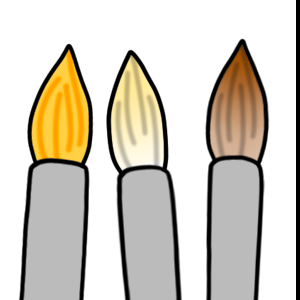 Mikesaka Art Class (◆Episodes are about art methods.) - Episode 168: 135. ◆Brush Types and Uses