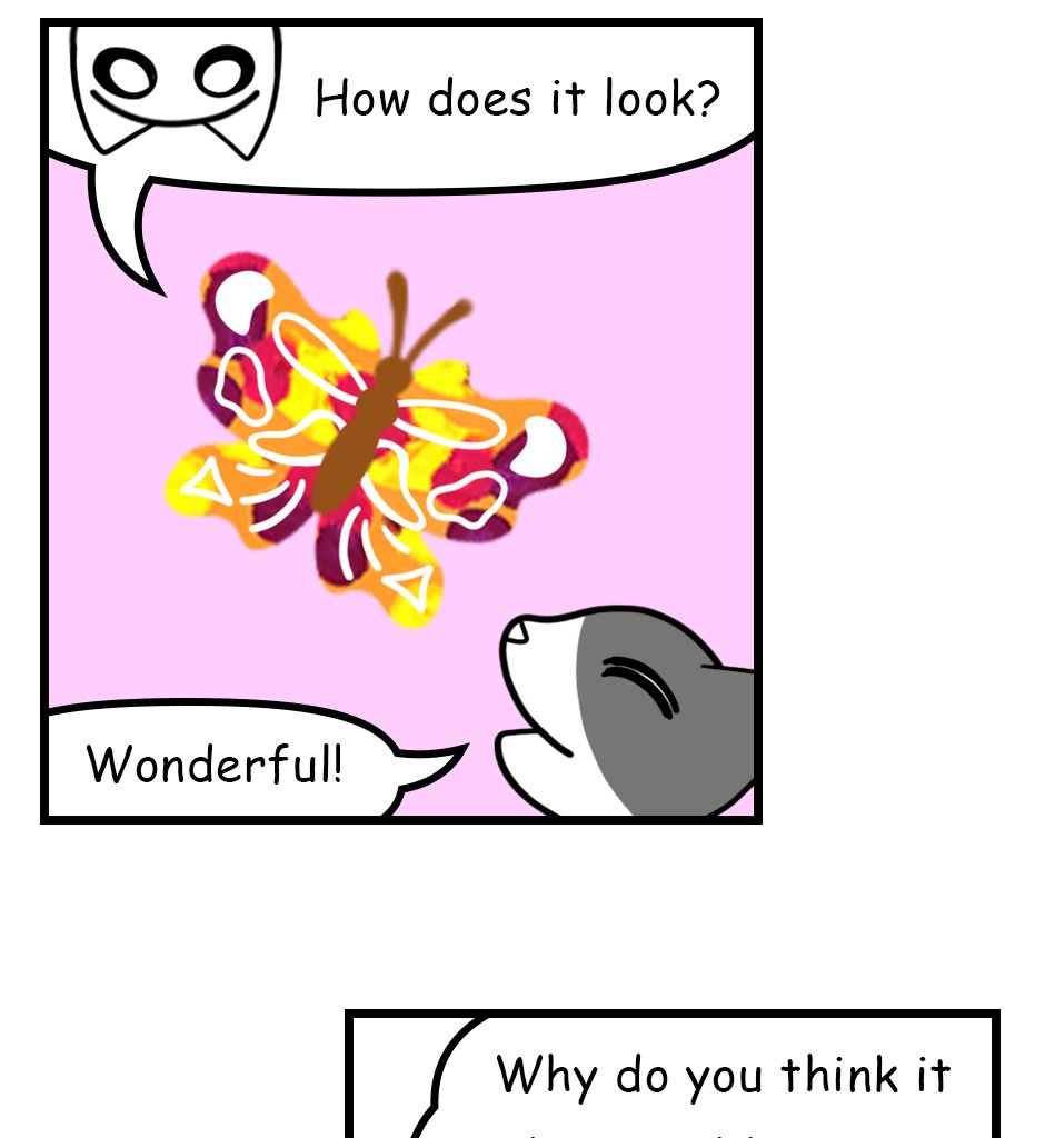 Mikesaka Art Class (◆Episodes are about art methods.) - Episode 169, Page 3: 136. ◆Sketching Butterfly Patterns