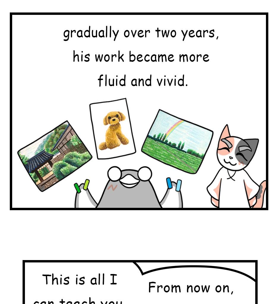Mikesaka Art Class (◆Episodes are about art methods.) - Episode 171, Page 2: 137. Dive into the Glory(2/3)