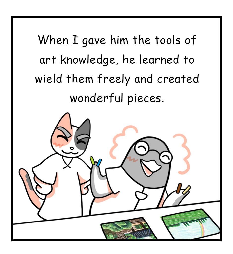 Mikesaka Art Class (◆Episodes are about art methods.) - Episode 172, Page 2: 137. Dive into the Glory(3/3)