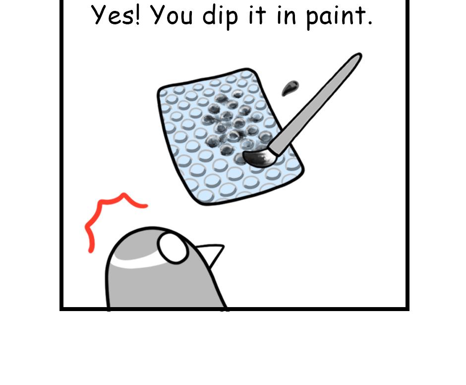 Mikesaka Art Class (◆Episodes are about art methods.) - Episode 174, Page 3: 139. ◆Painting Cheetah Patterns