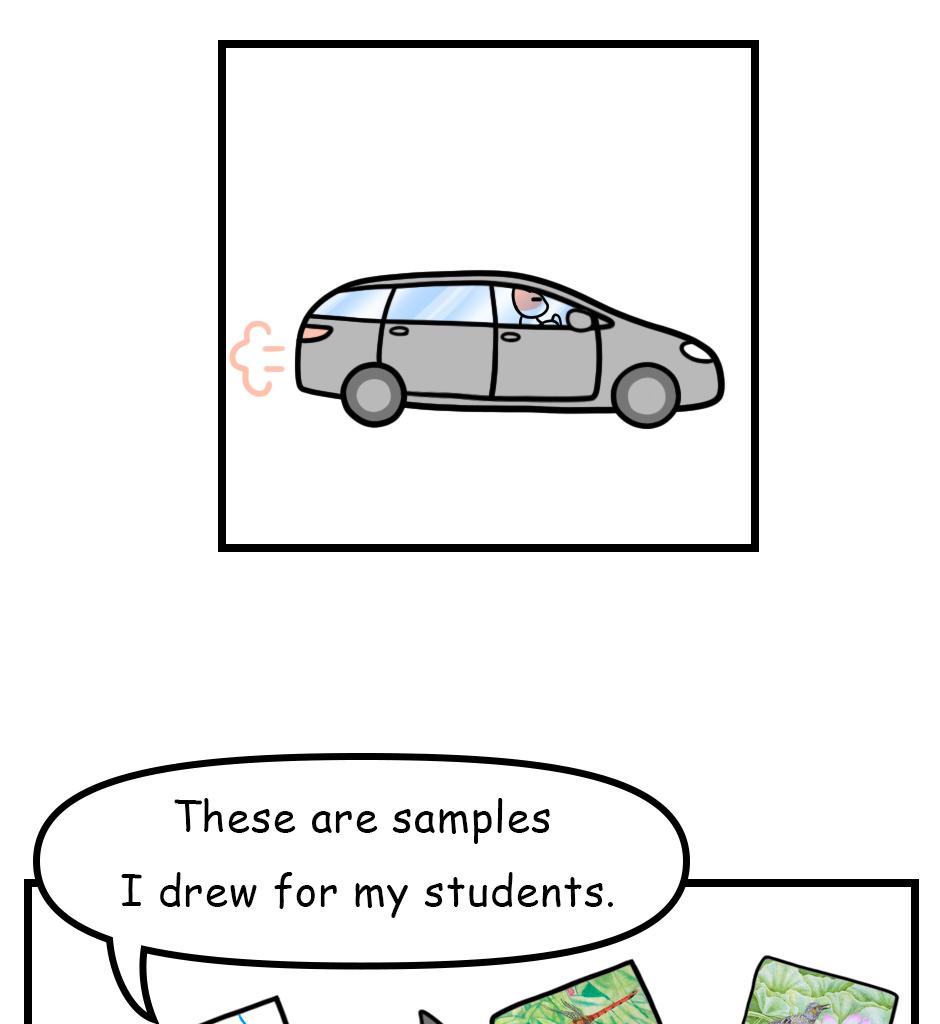 Mikesaka Art Class (◆Episodes are about art methods.) - Episode 178, Page 2: 143. Dad Wants to Reincarnate 7 Times