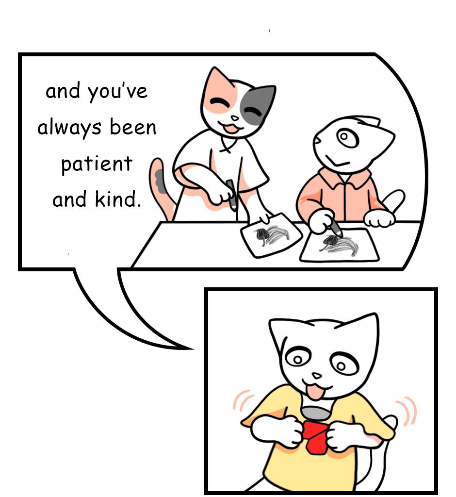 Mikesaka Art Class (◆Episodes are about art methods.) - Episode 180, Page 7: 145. Fly My Favors to You(1/2)