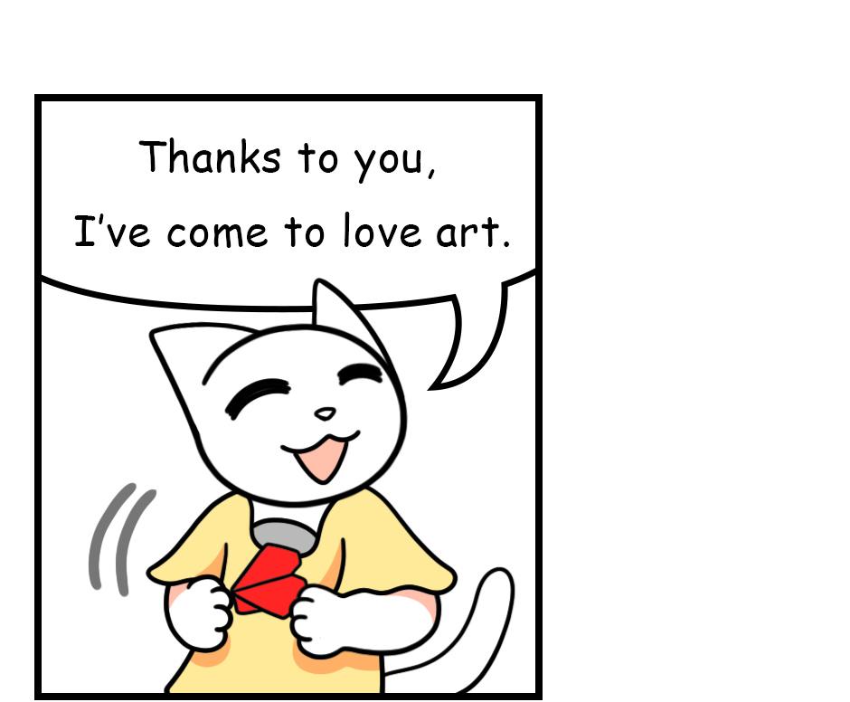 Mikesaka Art Class (◆Episodes are about art methods.) - Episode 180, Page 7: 145. Fly My Favors to You(1/2)