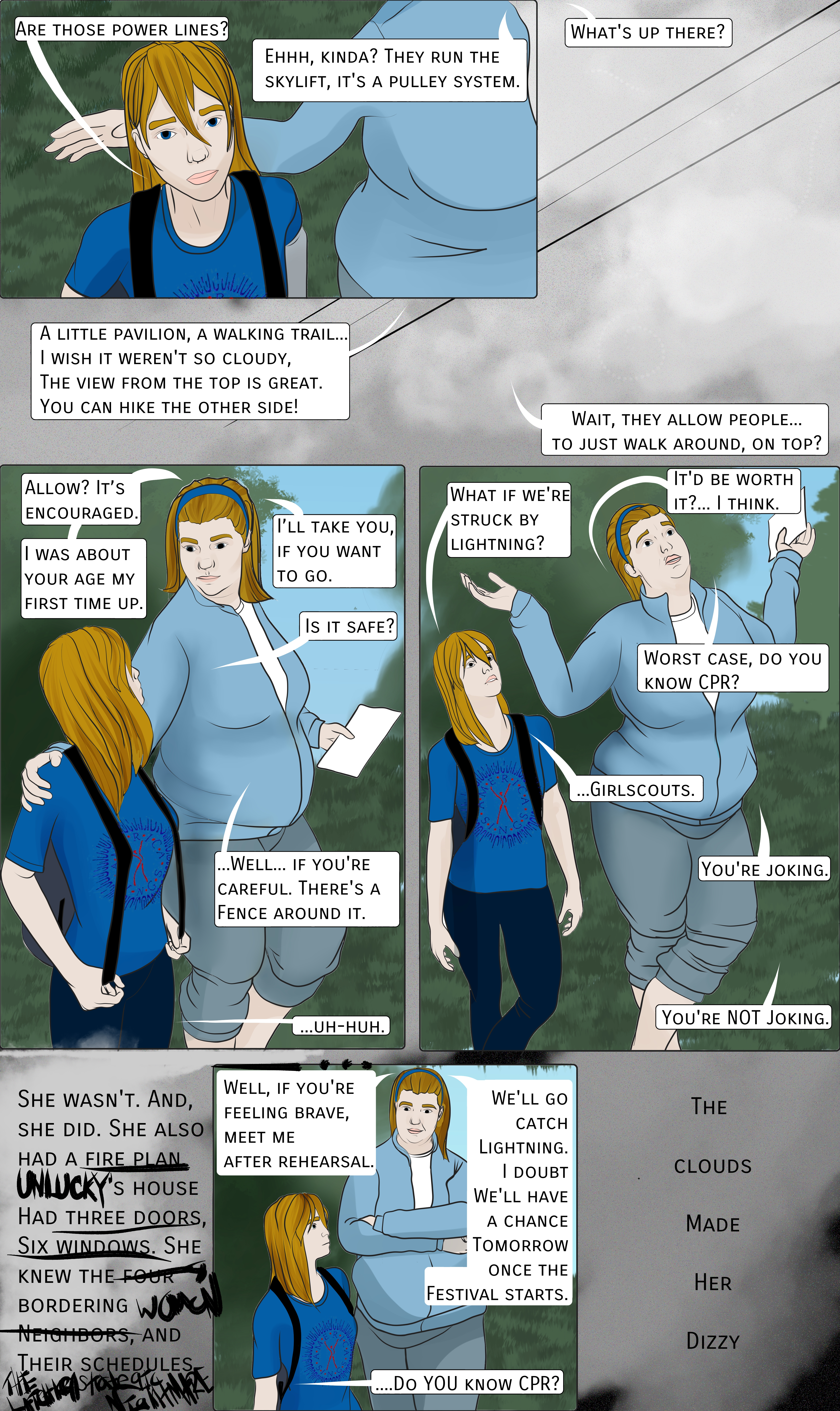 UN/Lucky Girl - Episode 15, Page 4: Un/Lucky at Stone Mountain 
