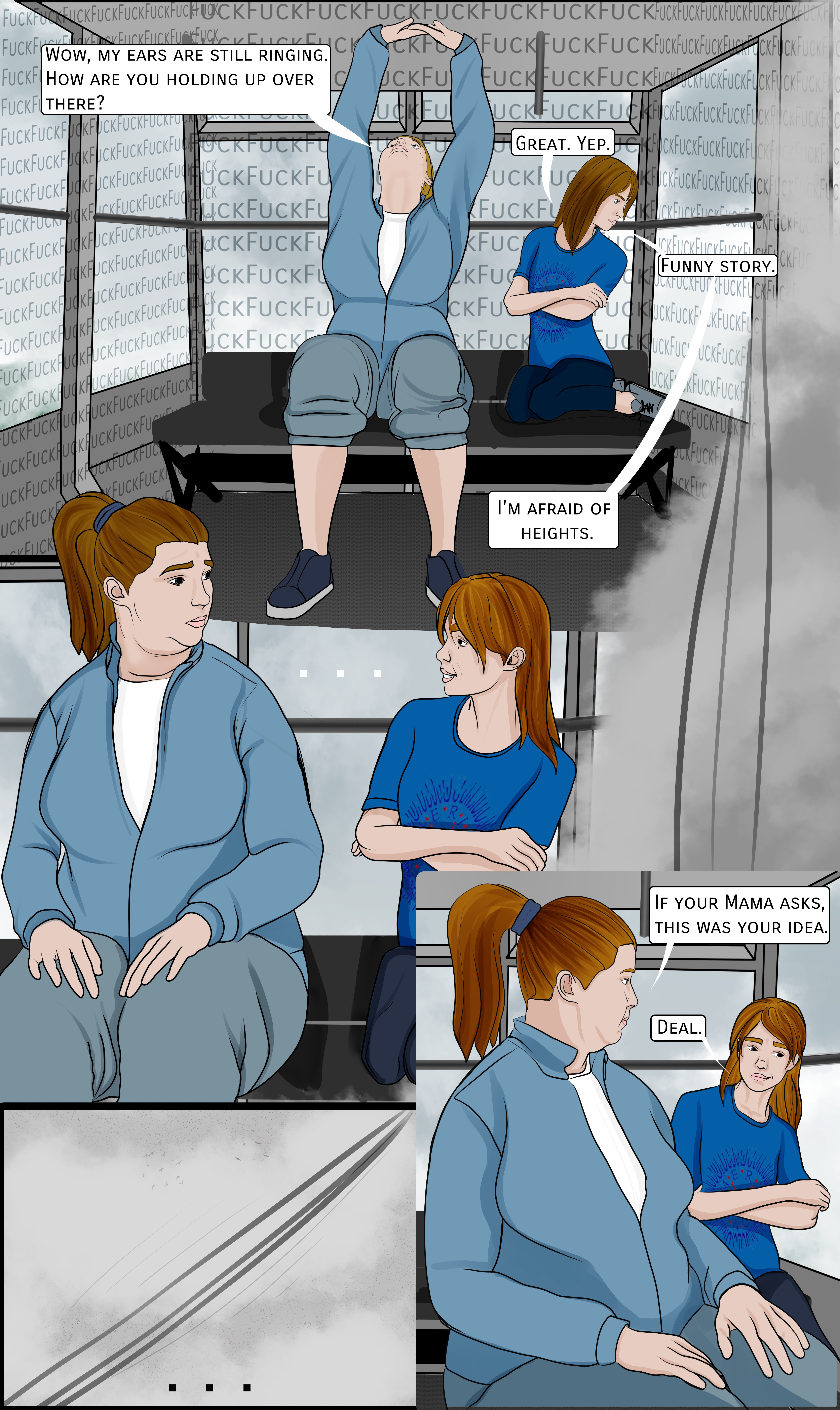 UN/Lucky Girl - Episode 15, Page 5: Un/Lucky at Stone Mountain 
