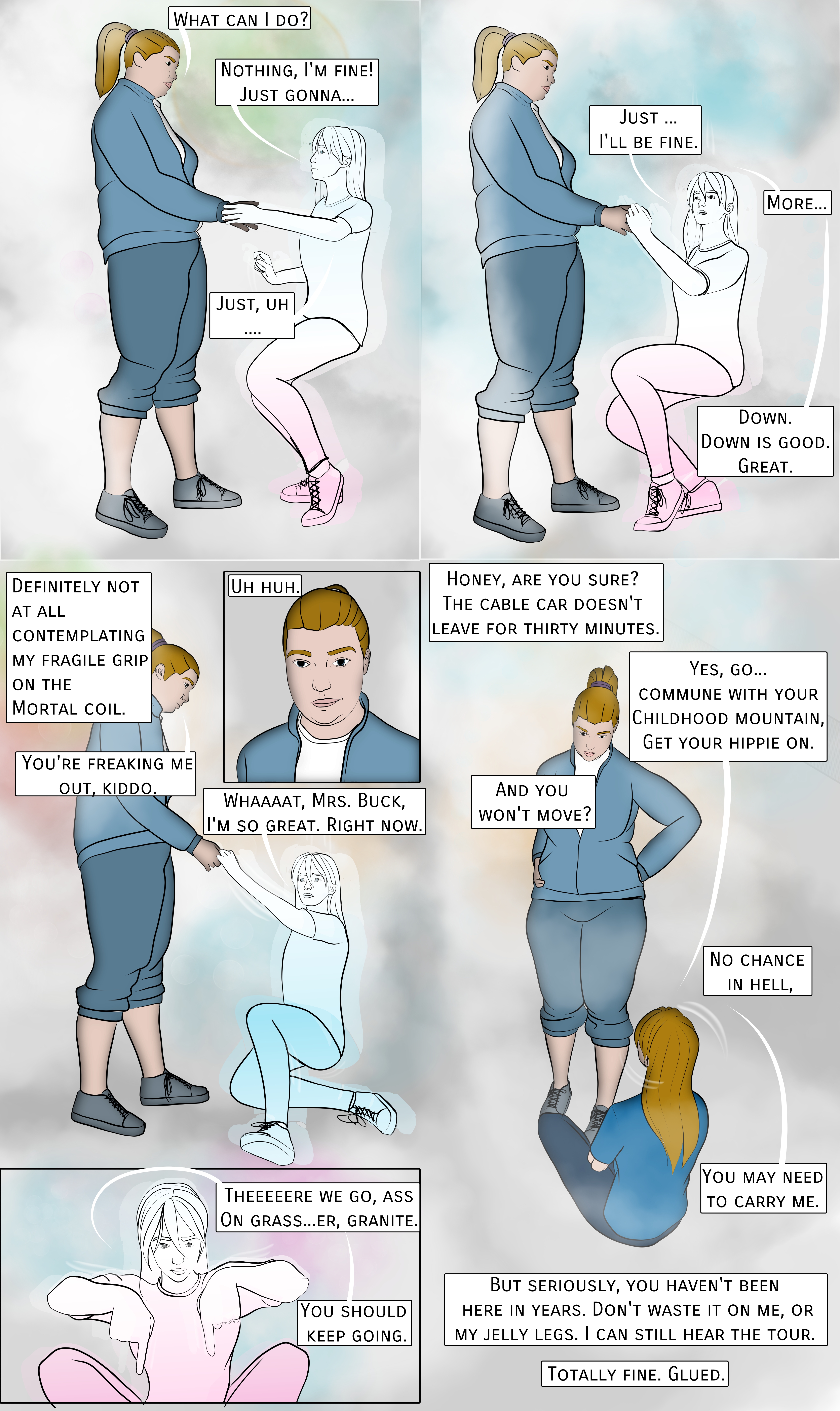 UN/Lucky Girl - Episode 15, Page 9: Un/Lucky at Stone Mountain 