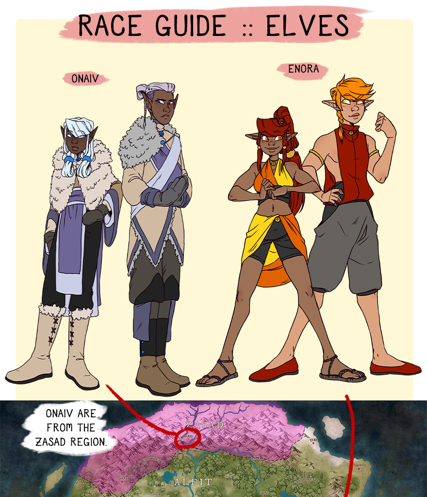 The Thief's Heir - Episode 127, Page 1: Guide to Elves