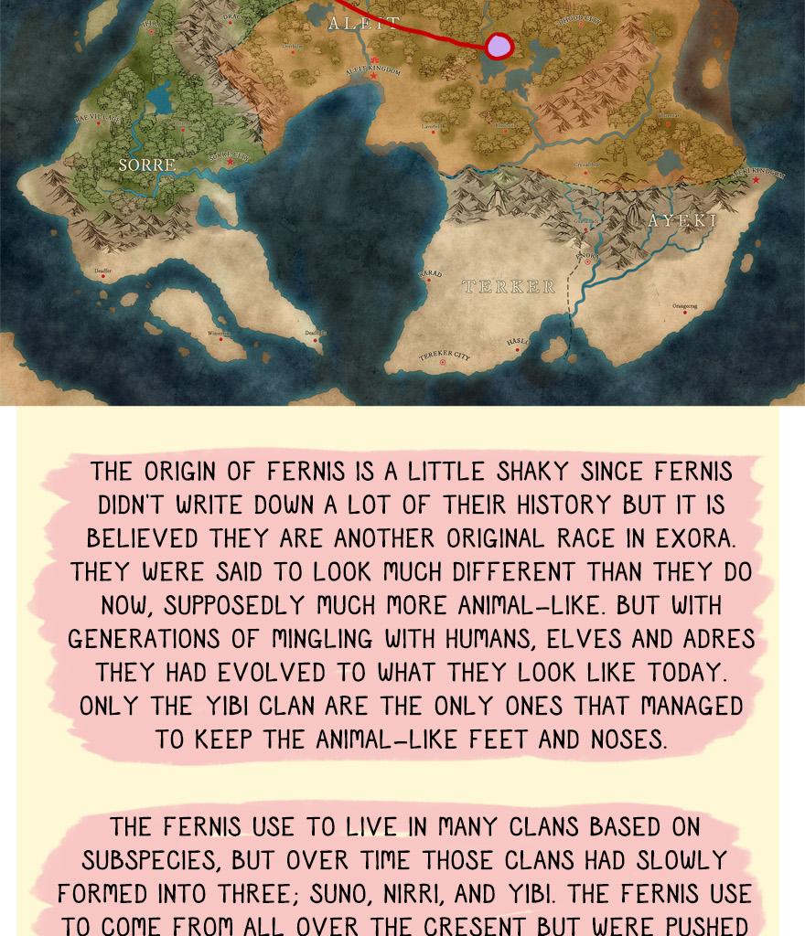 The Thief's Heir - Episode 178, Page 1: Guide to Fernis