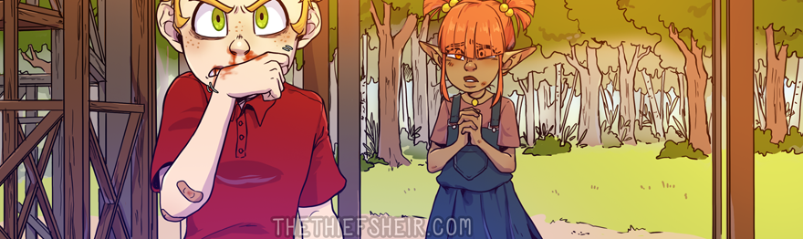 The Thief's Heir - Episode 180, Page 1: 03::165