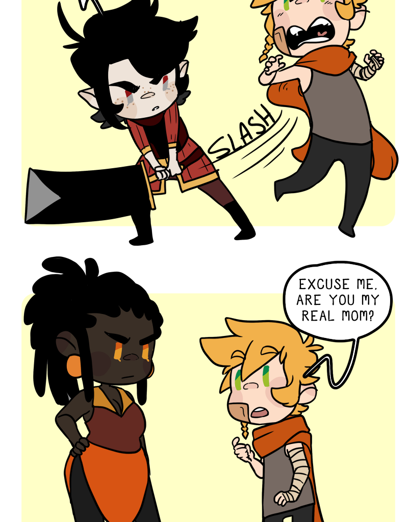 The Thief's Heir - Episode 214, Page 1: intermission 10