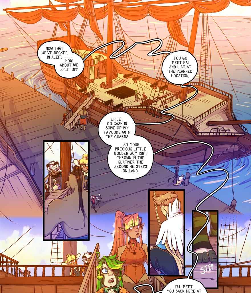 The Thief's Heir - Episode 221, Page 1: 04::199