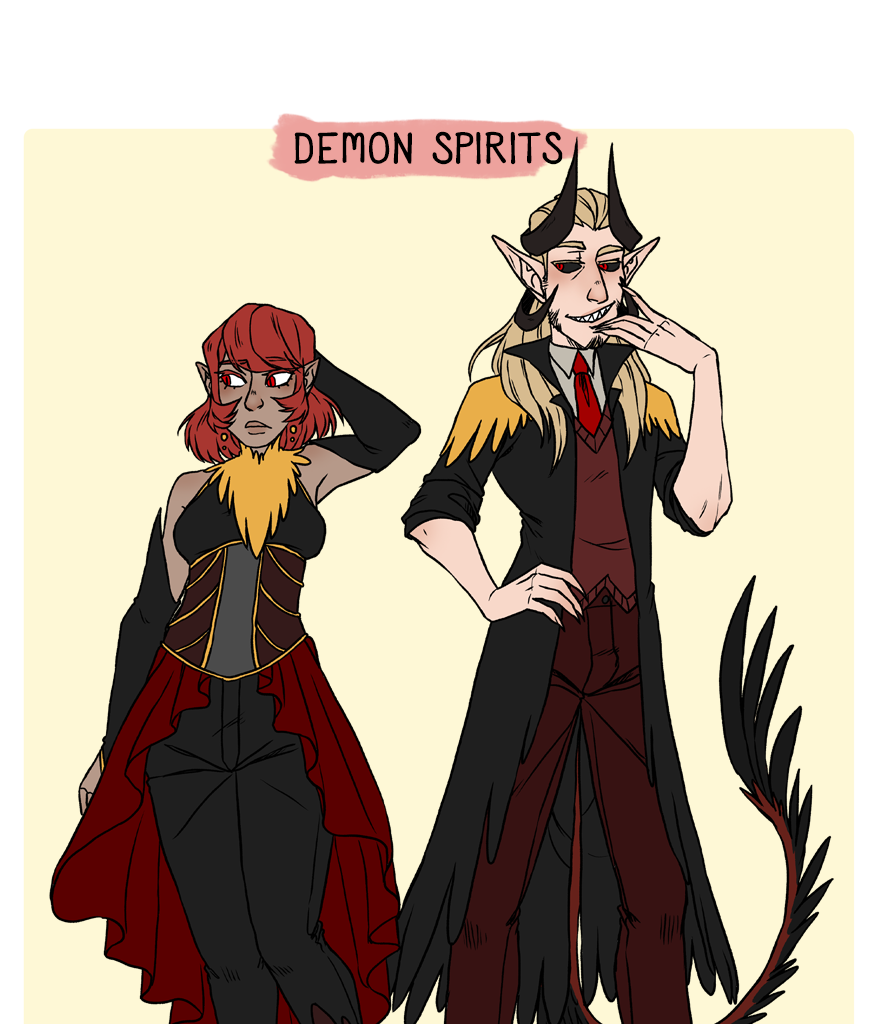 The Thief's Heir - Episode 446, Page 1: Race guide to Spirits