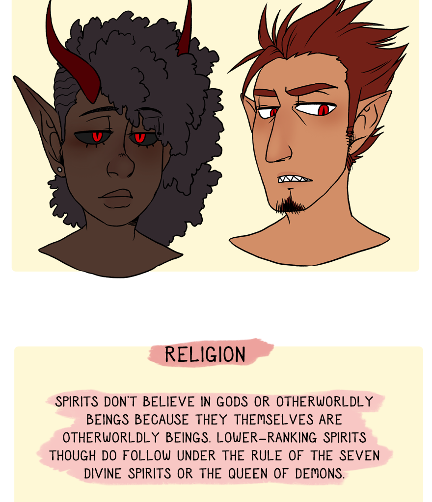 The Thief's Heir - Episode 446, Page 1: Race guide to Spirits