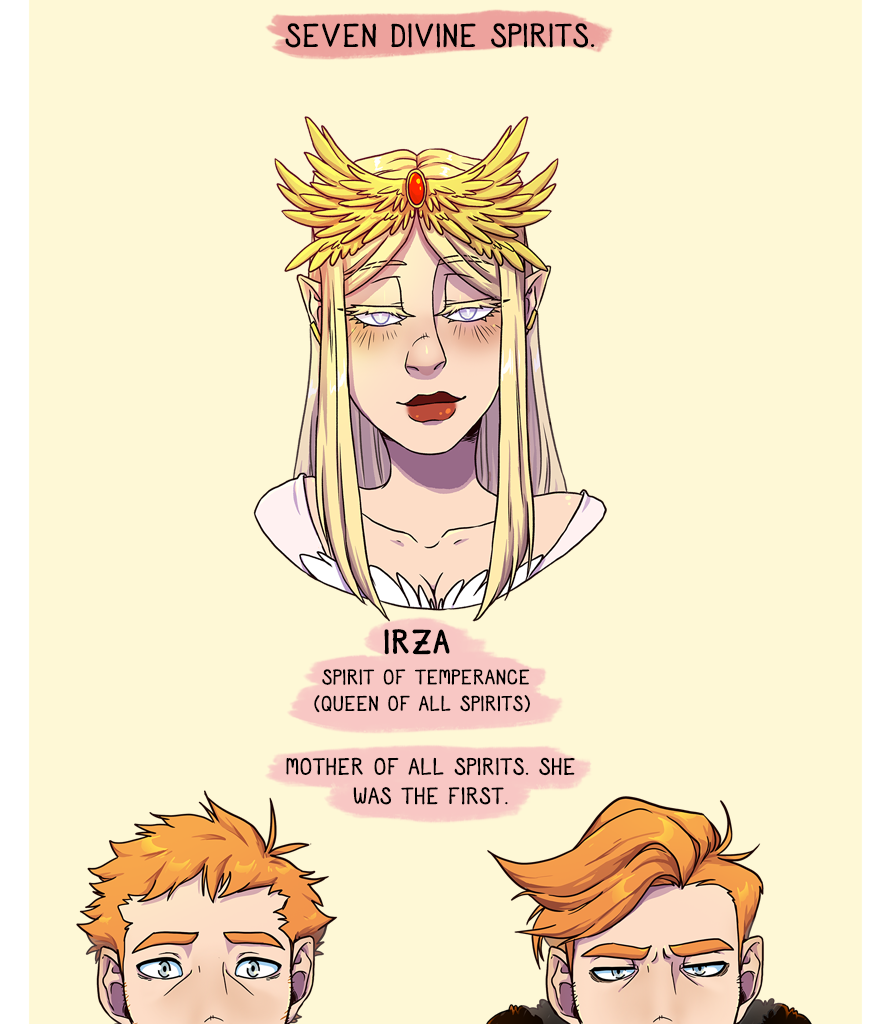 The Thief's Heir - Episode 446, Page 1: Race guide to Spirits