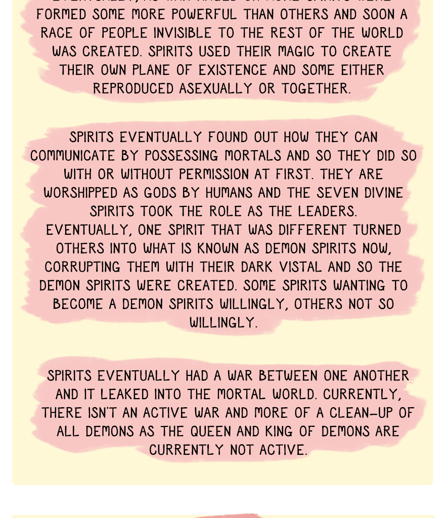 The Thief's Heir - Episode 446, Page 1: Race guide to Spirits