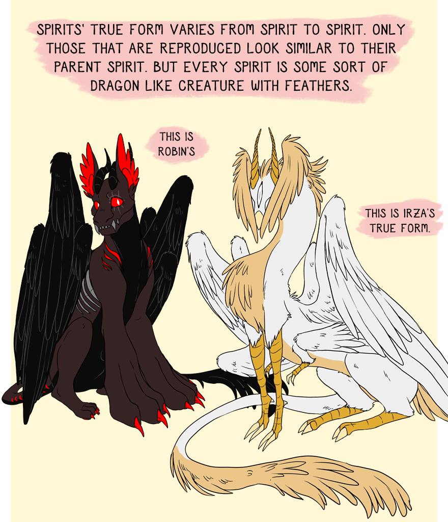 The Thief's Heir - Episode 446, Page 1: Race guide to Spirits