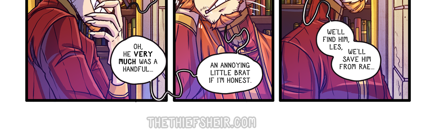 The Thief's Heir - Episode 572, Page 1: 10::532