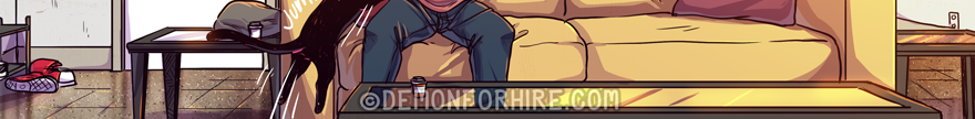 Demon for Hire - Episode 74, Page 1: 02.066