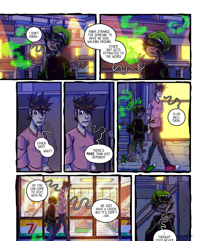 Demon for Hire - Episode 147, Page 1: 04.145