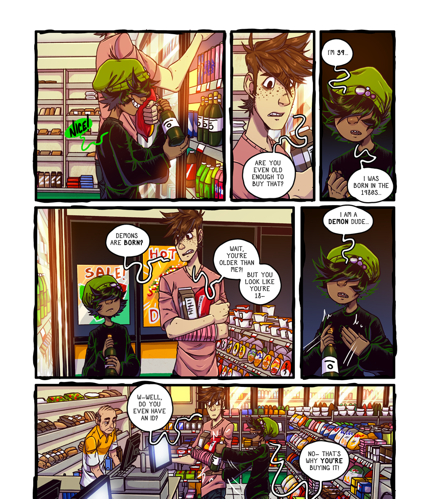 Demon for Hire - Episode 149, Page 1: 04.147