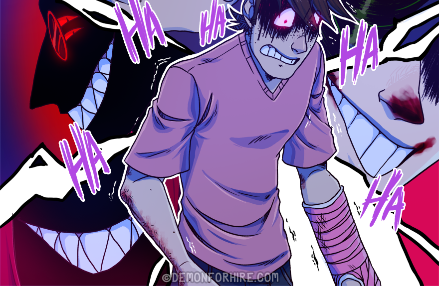 Demon for Hire - Episode 205, Page 1: 05.168