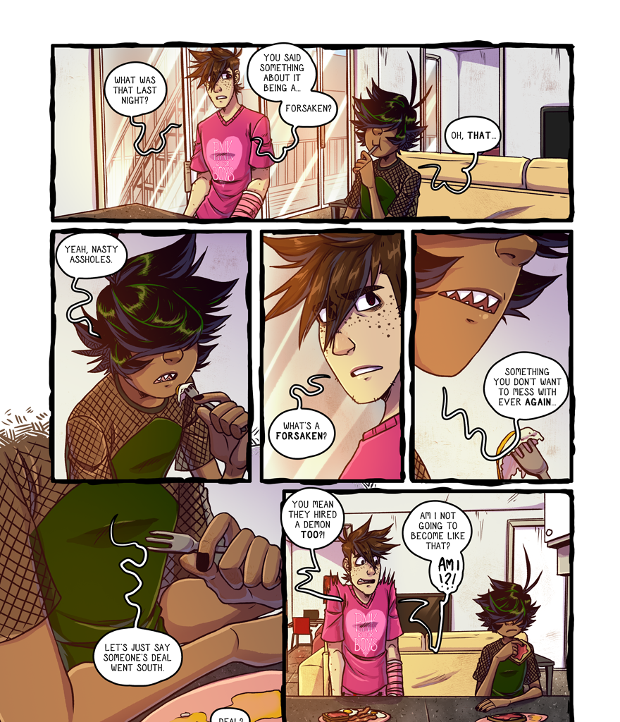 Demon for Hire - Episode 222, Page 1: 05.185