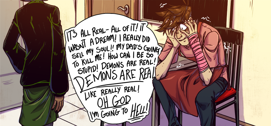 Demon for Hire - Episode 164, Page 1: 04.136