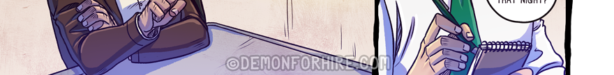 Demon for Hire - Episode 341, Page 1: 07.301