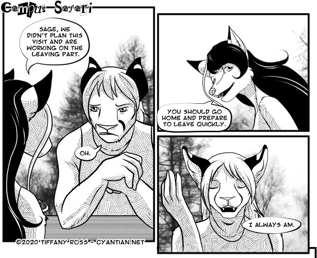 Campus Safari - Episode 82, Page 3: Chapter 18