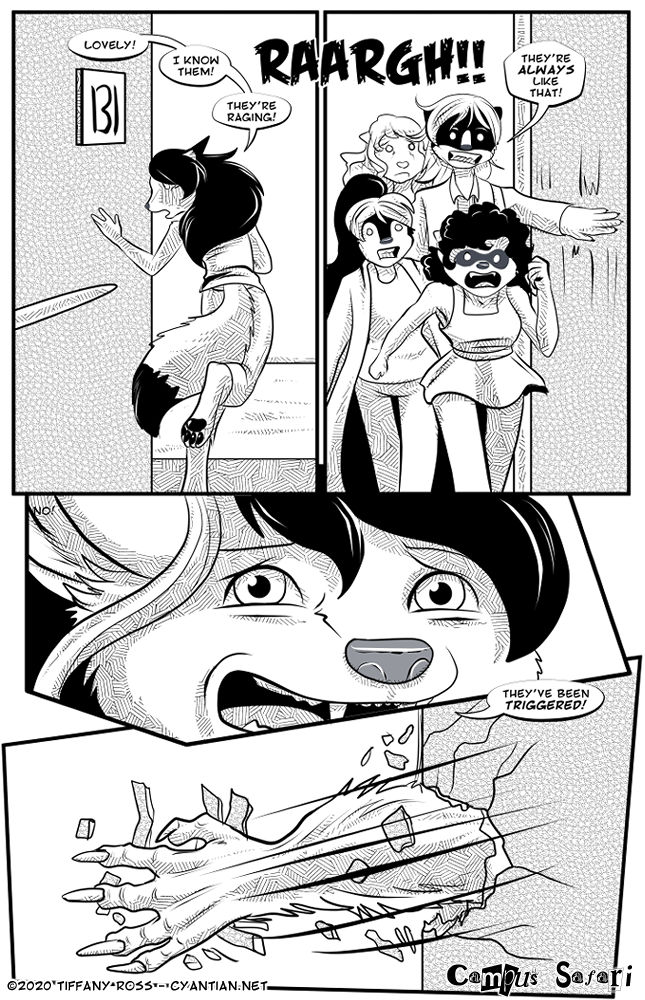 Campus Safari - Episode 83, Page 3: Chapter 19