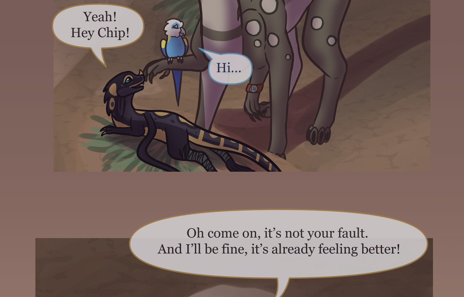 Unearthed Enmity - Episode 14, Page 8: Ch 14: Damages