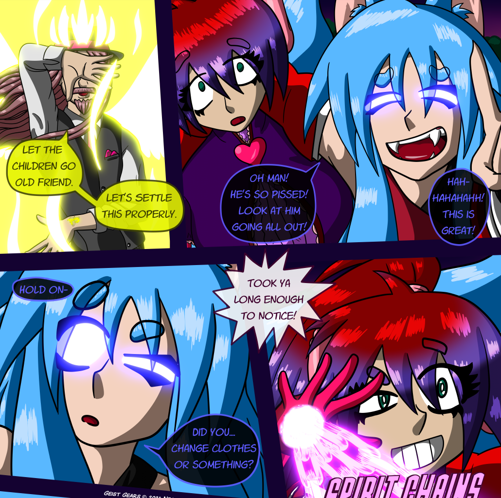 Geist Gears - Episode 14, Page 1: Prologue Page 13