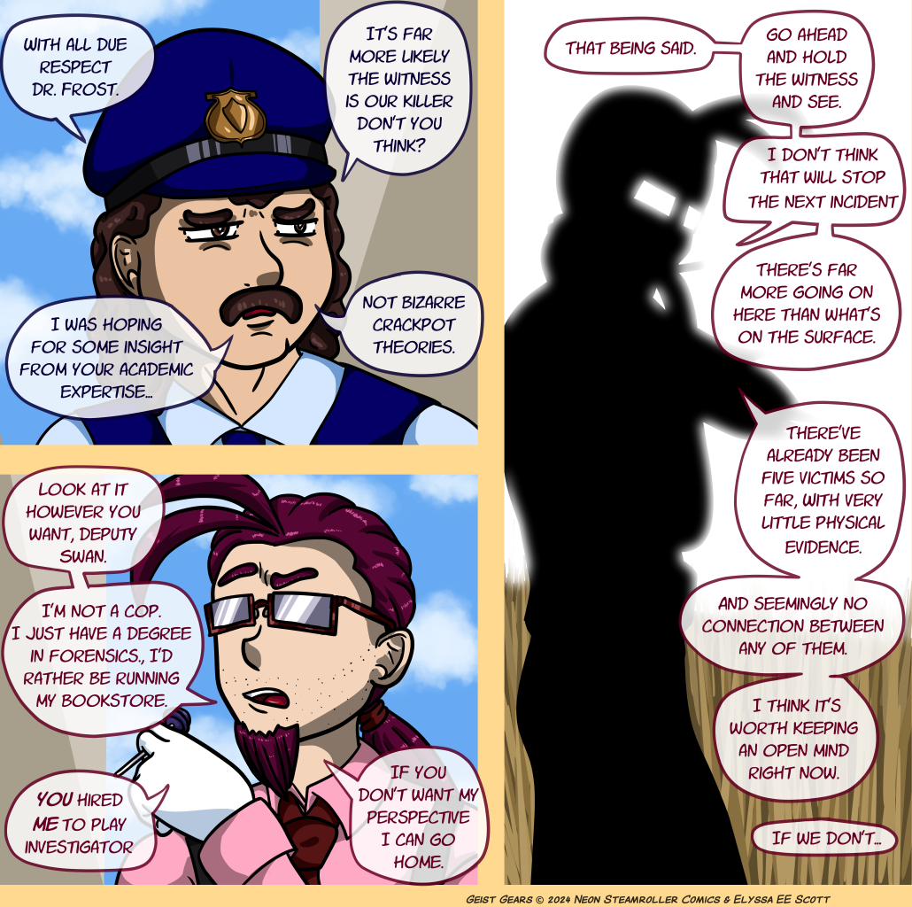 Geist Gears - Episode 34, Page 1: Chapter 1 Page 2