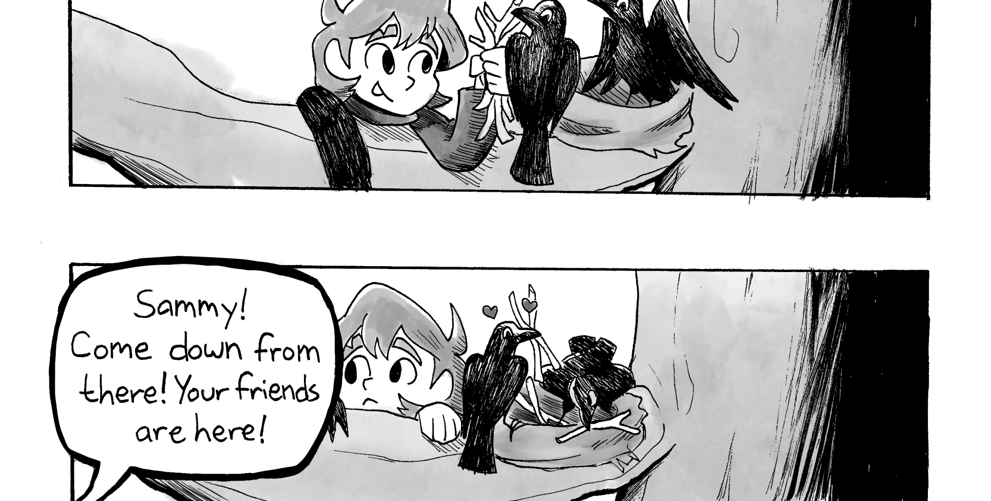 Corvid Kid - Episode 81, Page 1: CK4_Life-Ceremony_pg1